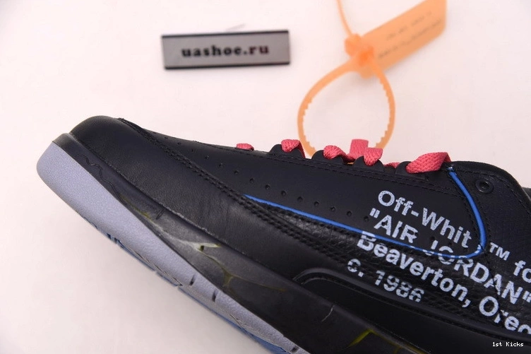 SP Jordan DJ4375-004 OWT Blue Black - Low 2 Retro 0116